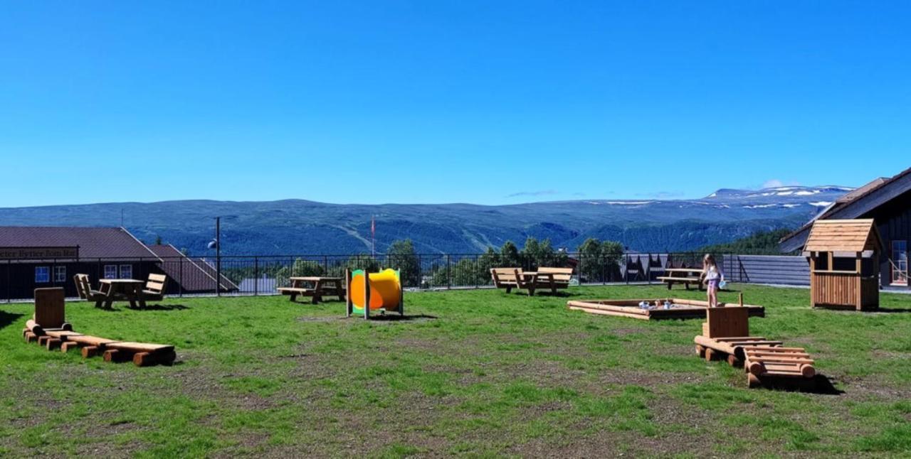 Leilighet Beitostolen Sentrum, Terrasse Og Innendors Parkering 외부 사진